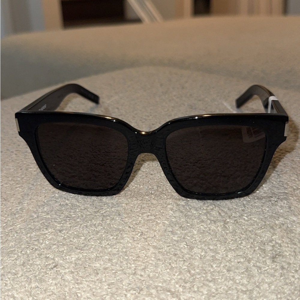 Saint Laurent Black Square Sunglasses